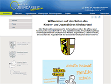 Tablet Screenshot of jugendarbeit-kirchzarten.de